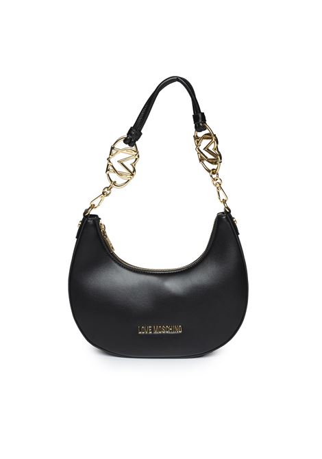 borsa a spalla logo nero LOVE MOSCHINO | JC4048PP1MLF0-000